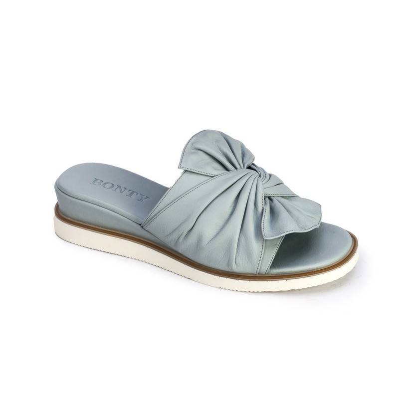 874704-baby-blue Сабо жен.кожа-кожа голубой